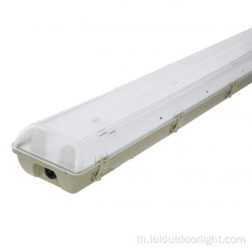36W Transparent Cover Double Tube Classic Tri-proof Light